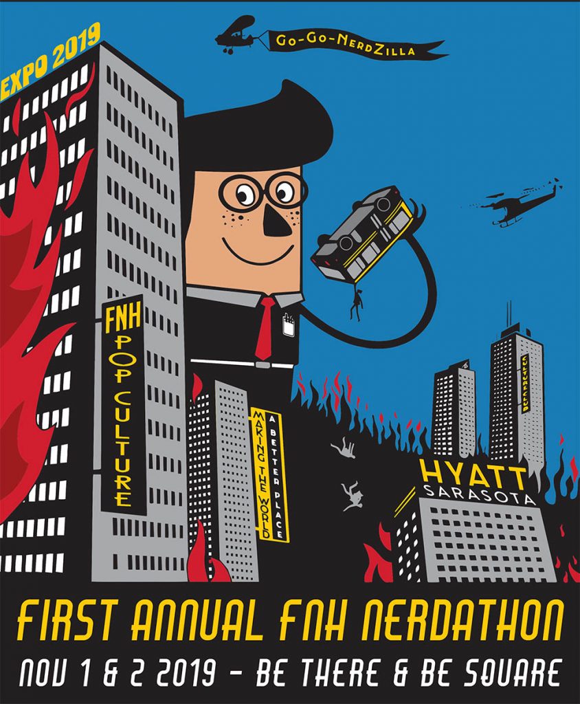 FNH Expo Nerdathon - Poster