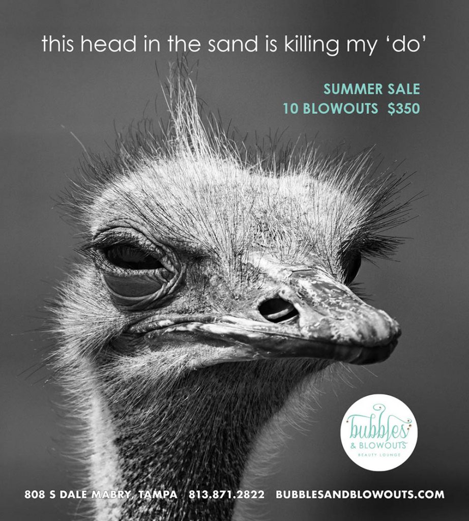 Bubbles and Blowouts - Head in the Sand Ad