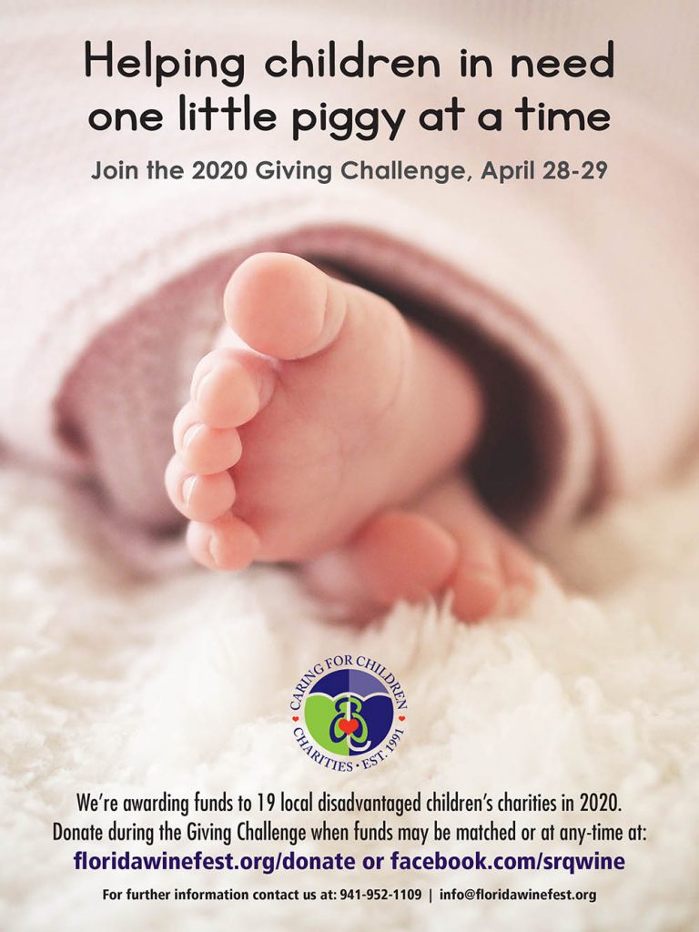 Helping Children One Little Piggy at a Time - Giving Challenge Ad FWFA