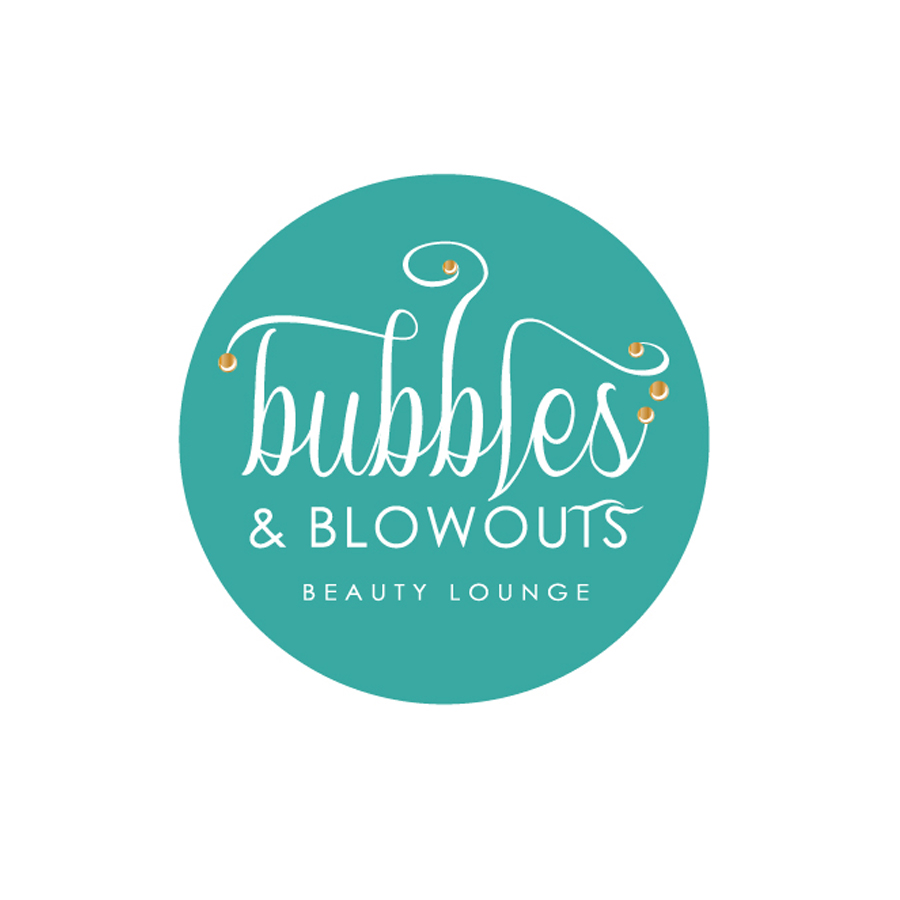 Bubbbles and Blowouts Beauty Lounge - LOGO - www.graphic.guru -