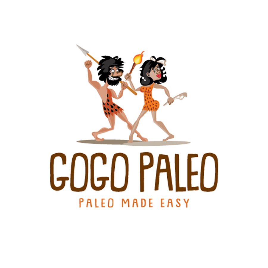 Go Go Paleo  - LOGO - www.graphic.guru - 941-376-3130