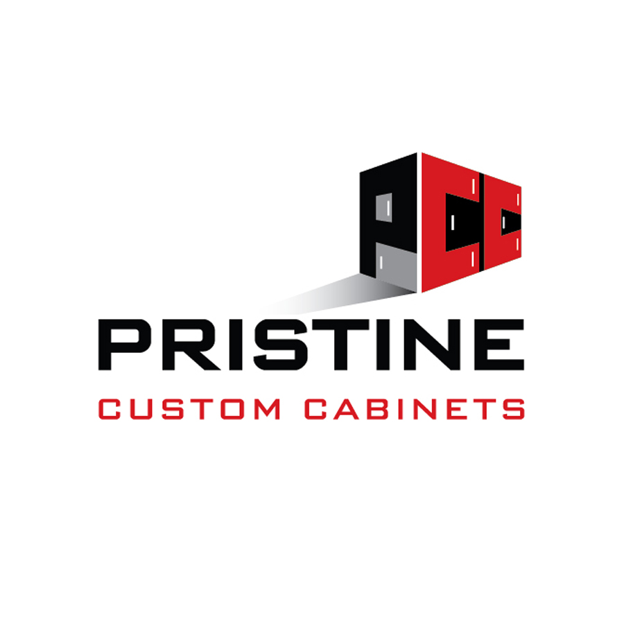 Pristine Custom Cabinets - LOGO - www.graphic.guru - 941-376-313