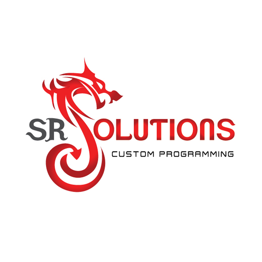 SR Solutions Custom Programming - LOGO - www.graphic.guru - 941-
